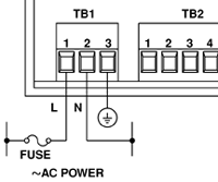 Electrical Connection for AC Power